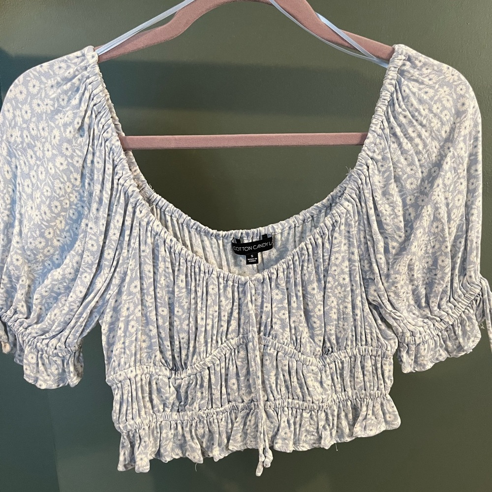 Cotton Candy LA Cropped shirt